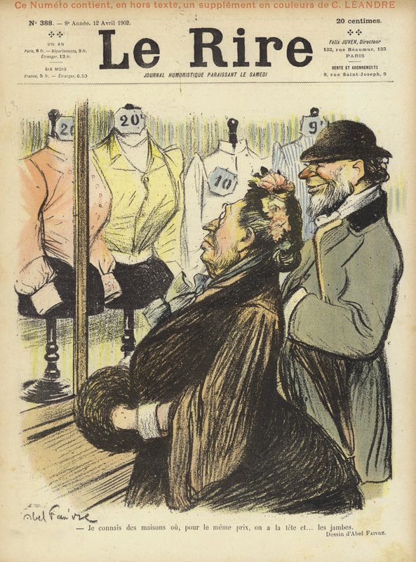 Kuvitus Le Rirelle tekijältä Jules Abel Faivre