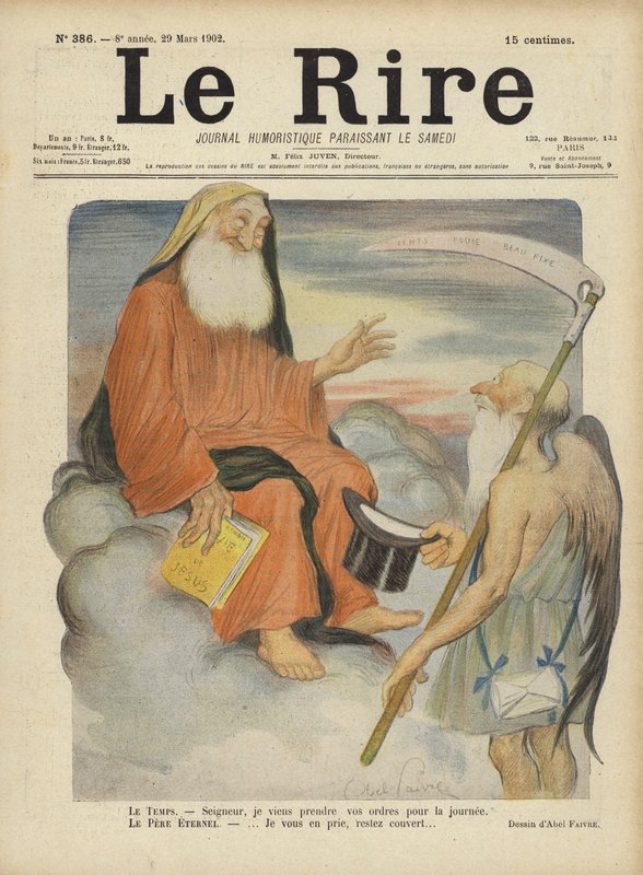 Kuvitus Le Rirelle tekijältä Jules Abel Faivre