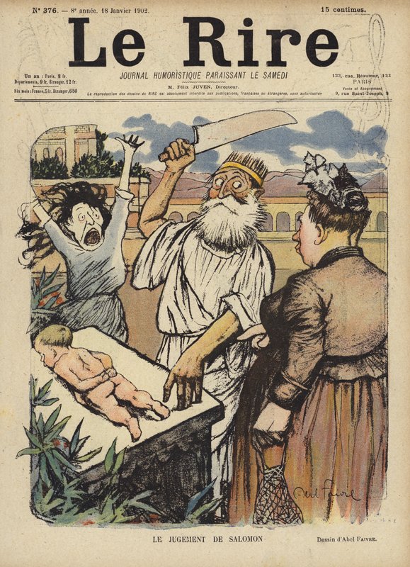 Kuvitus Le Rirelle tekijältä Jules Abel Faivre
