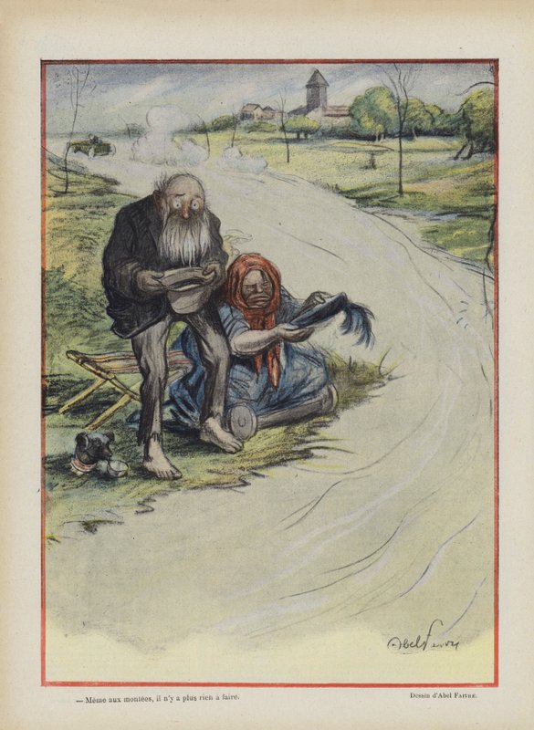 Kuvitus Le Rirelle tekijältä Jules Abel Faivre