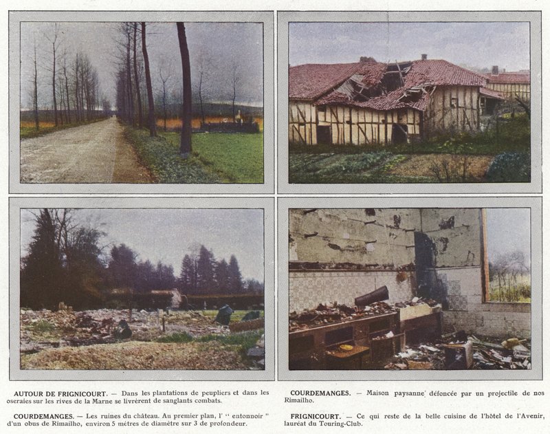 Frignicourtin, Courdemangesin, Courdemangesin ja Frignicourtin ympärillä tekijältä Jules Gervais Courtellemont