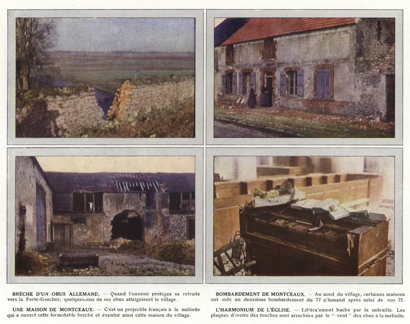Saksalaisen kuoren murto, Montceaux