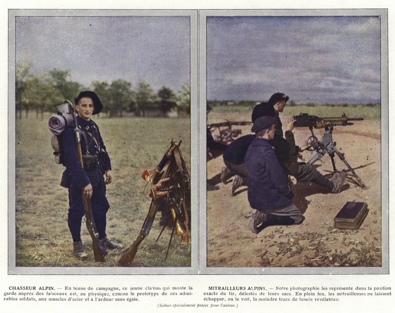 Alpine Hunter, Alpine Gunners tekijältä Jules Gervais Courtellemont