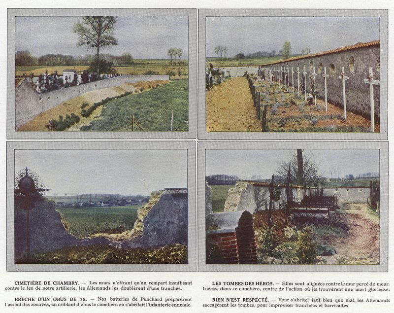 Chambry Cemetery, Les Tombes des Heros, Breche D
