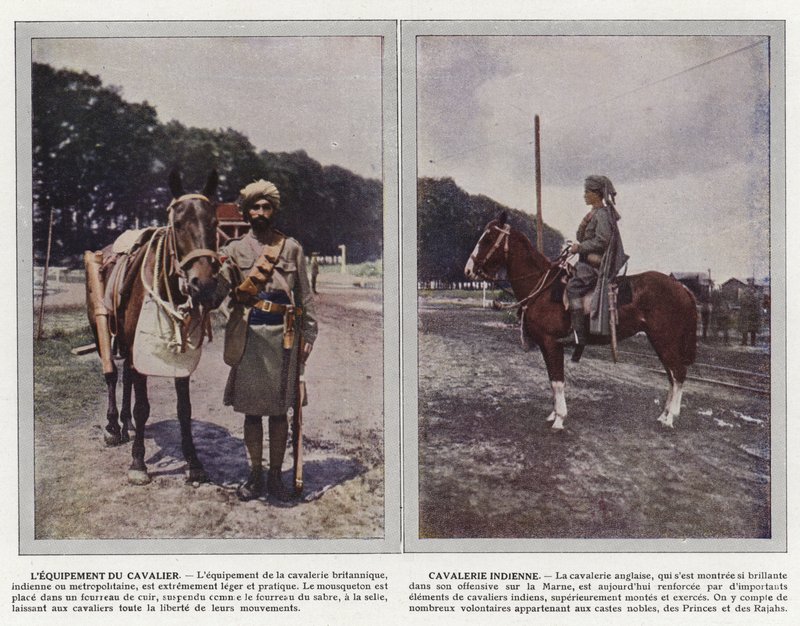Cavalry Equipment, Intian ratsuväki tekijältä Jules Gervais Courtellemont