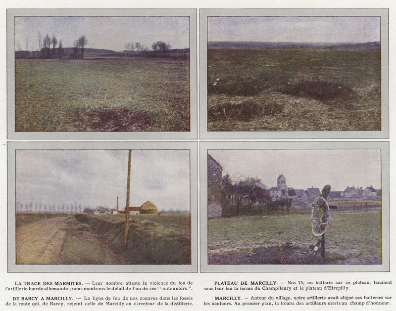La Trace des Marmites, Plateau de Marcilly, De Barcy ja Marcilly, Marcilly tekijältä Jules Gervais Courtellemont