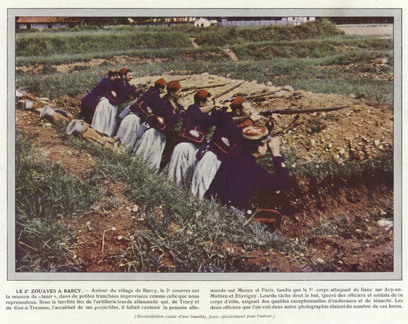 2. Zouaves Barcyssa tekijältä Jules Gervais Courtellemont