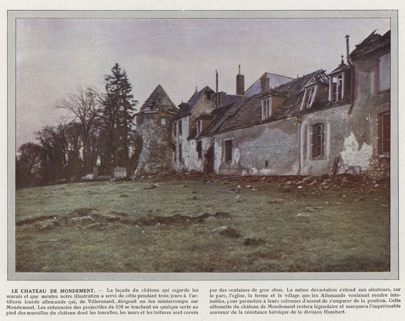 Chateau de Mondement tekijältä Jules Gervais Courtellemont