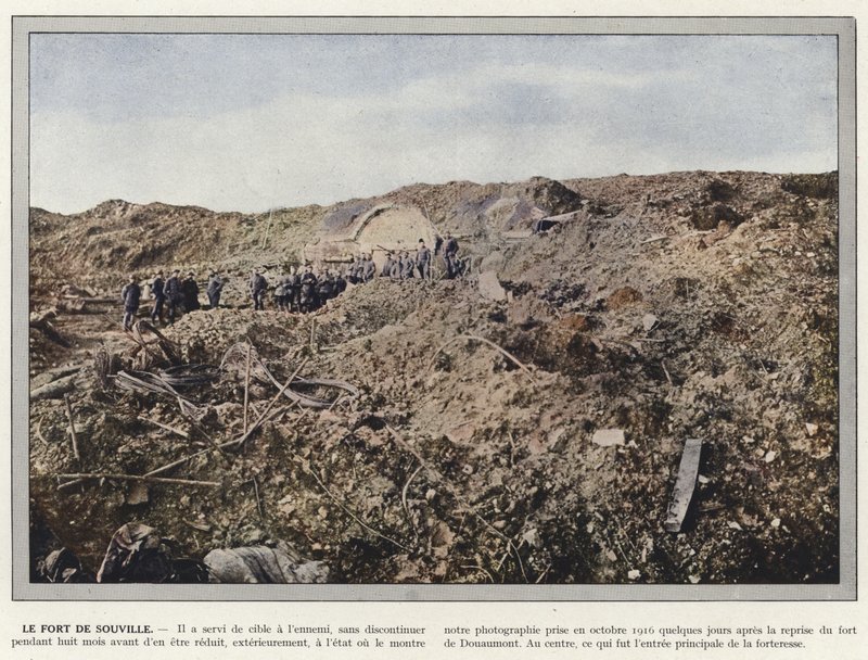 Le Fort de Souville tekijältä Jules Gervais Courtellemont