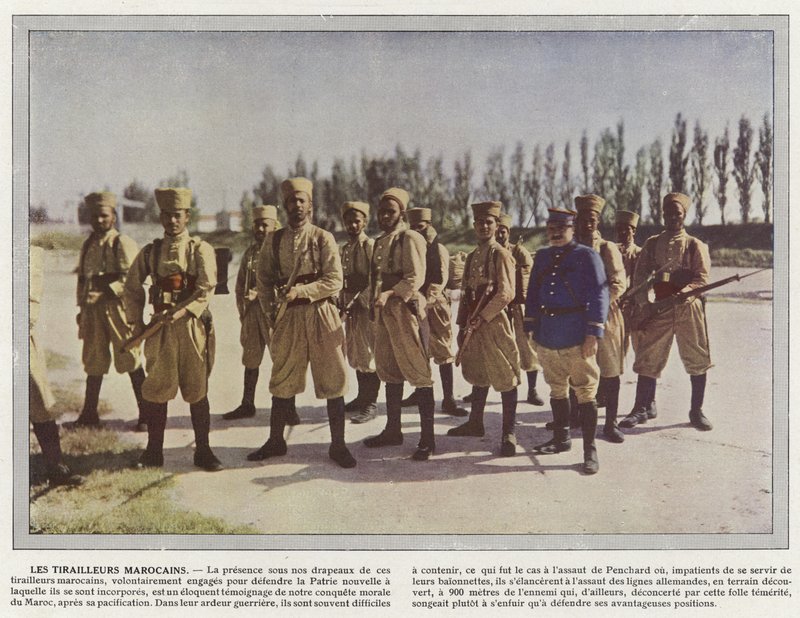 Marokon Tirailleurs tekijältä Jules Gervais Courtellemont