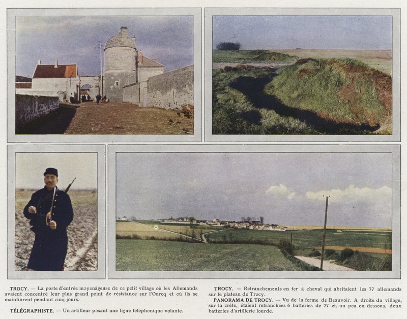 Tracy, Tracy, lennättäjä, Panorama de Torcy tekijältä Jules Gervais Courtellemont