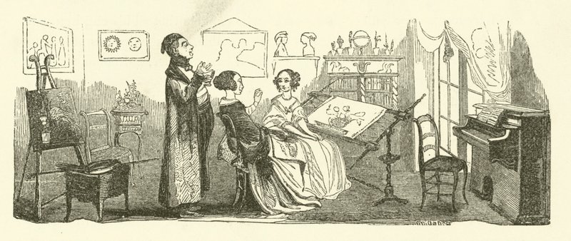 The Governess (kaiverrus) tekijältä Jules pseudonym for Gagne Jacques (after) Gagniet