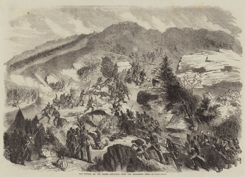 Attack on the Redan, piirretty Woronzow Roadilta tekijältä Julian Portch