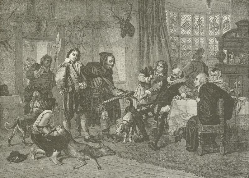 Shakespeare pidätettiin peuran varastamisesta tekijältä Julius Friedrich Anton Schrader