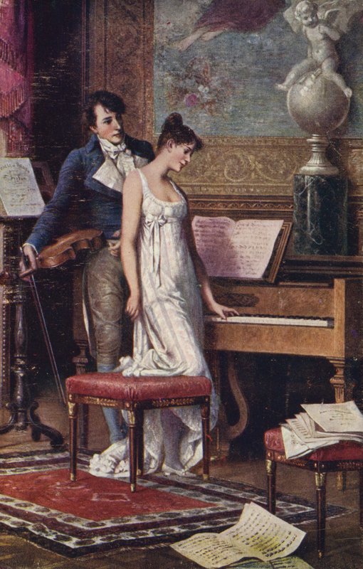 Dueto, 1800-luku tekijältä Karl the Elder Schweninger