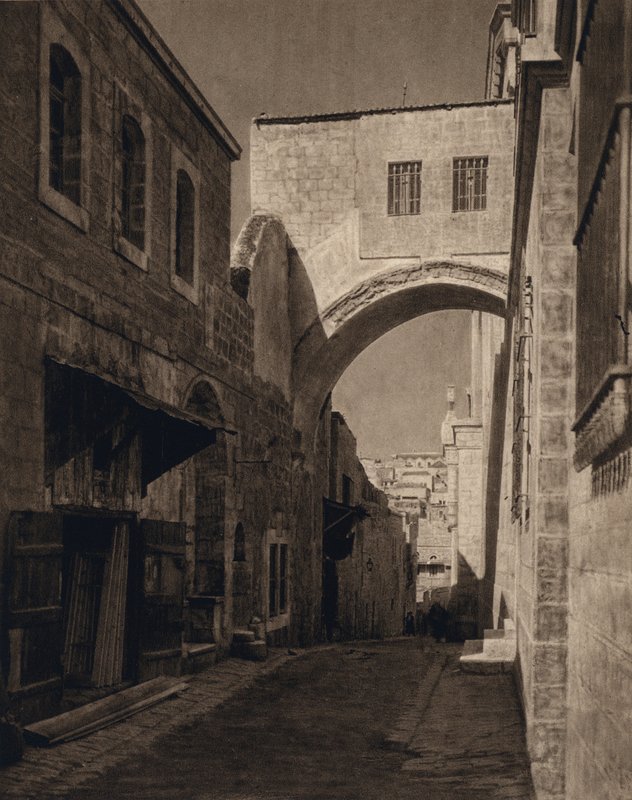 Jerusalem, Ecce Homo-Arch (m/w kuva) tekijältä Karl Grober