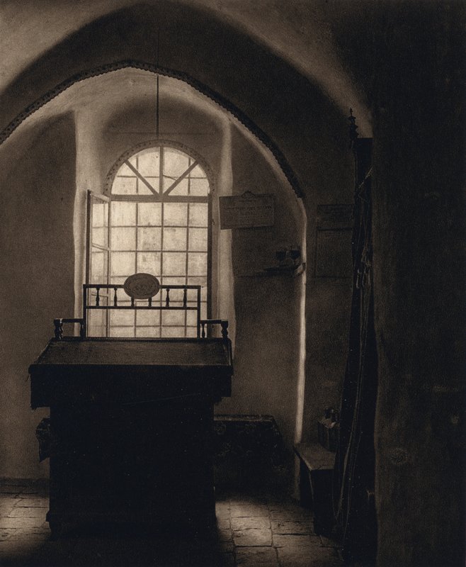 Jerusalem, Pieni synagoga juutalaisten itkupaikalla (m/v kuva) tekijältä Karl Grober