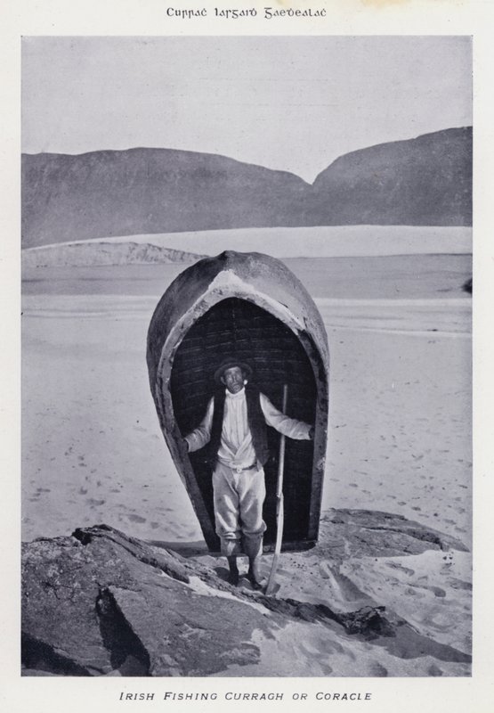 Irish Fishing Curragh tai Coracle (m/w kuva) tekijältä Karl Karlovich Piratsky