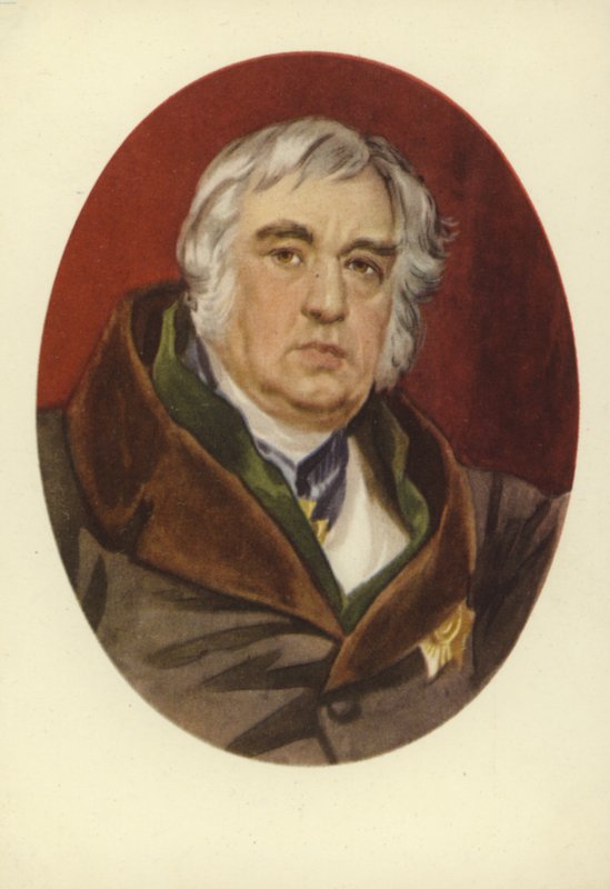 Ivan Krylov, venäläinen fabulisti tekijältä Karl Pavlovich Bryullov