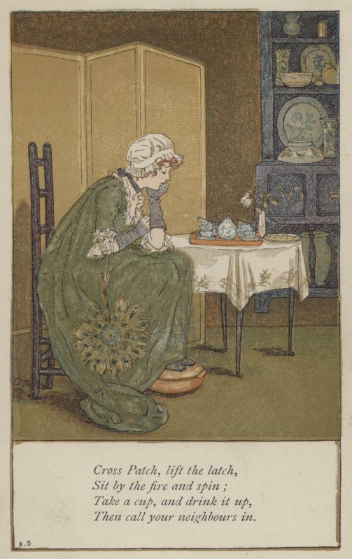 Cross Patch, nosta salpaa tekijältä Kate Greenaway