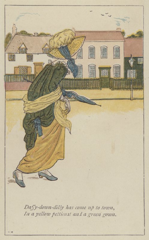Dilly on tullut kaupunkiin tekijältä Kate Greenaway