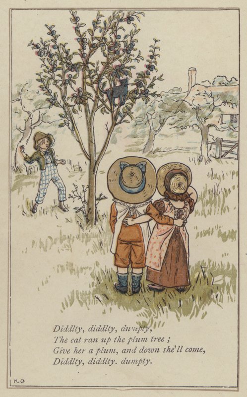 Diddlty, diddlty, tylsä tekijältä Kate Greenaway