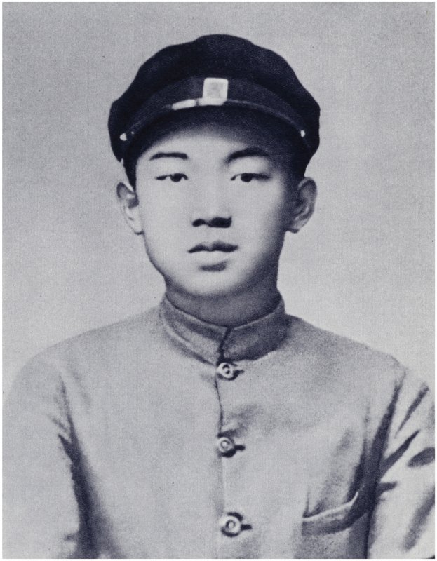 Toveri Kim Il-sung kouluvuosinaan (litho) tekijältä Korean Photographer