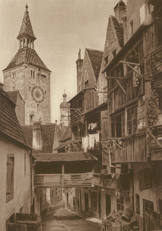 Landsberg am Lech, Hexenwinkel; Landsberg Lechillä, "Hexenwinkel" (m/v kuva) tekijältä Kurt Hielscher