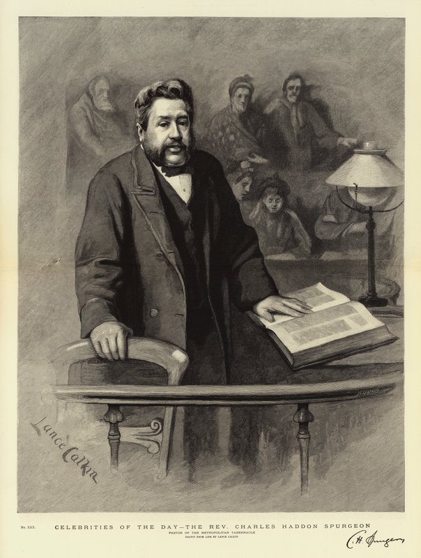 Päivän julkkikset, pastori Charles Haddon Spurgeon tekijältä Lance Calkin