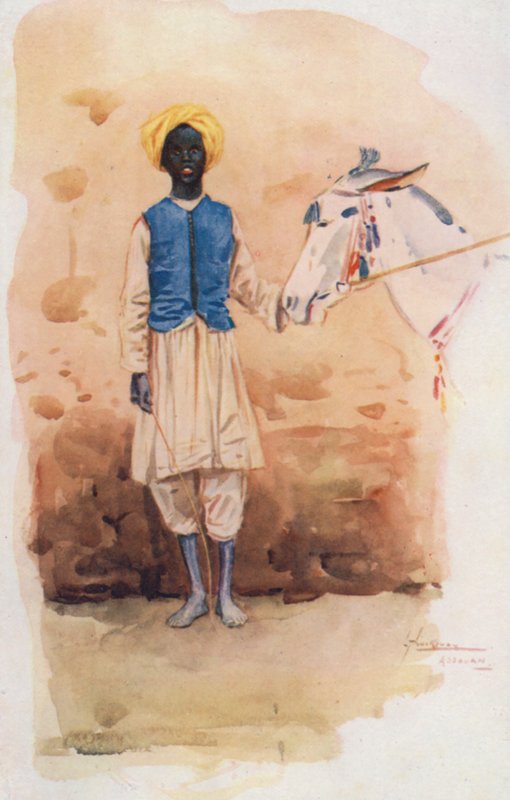 Egyptin kansa: Hammar (värilitografia). tekijältä Lance Thackeray