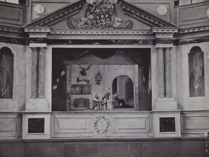 Marionette Theatre, Eton (m/w kuva) tekijältä Laszlo Moholy Nagy
