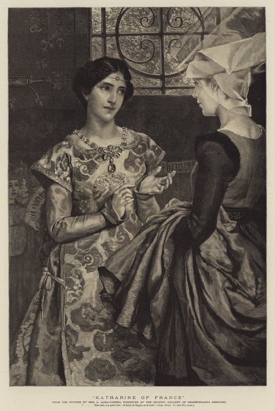 Katharine Ranskasta tekijältä Lawrence Alma Tadema