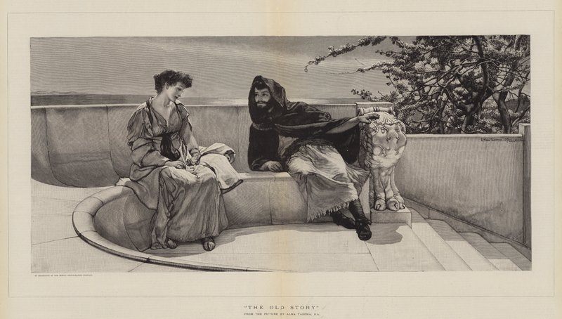 Vanha tarina tekijältä Lawrence Alma Tadema