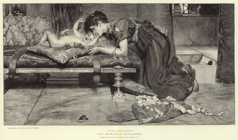 Maanpäällinen paratiisi tekijältä Lawrence Alma Tadema