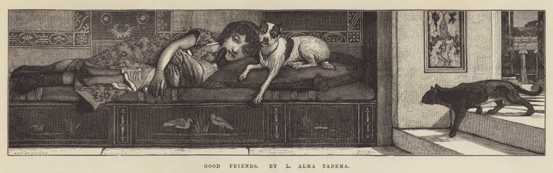 Hyviä ystäviä tekijältä Lawrence Alma Tadema