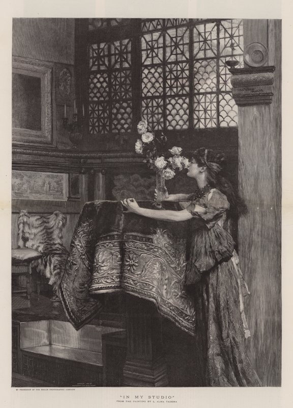 Omassa Studiossani tekijältä Lawrence Alma Tadema