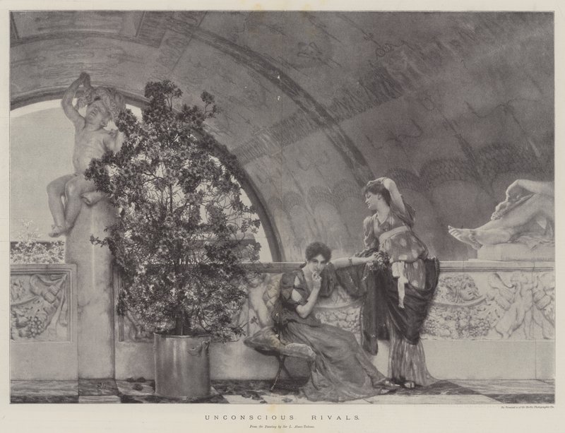 Tiedostamattomat kilpailijat tekijältä Lawrence Alma Tadema