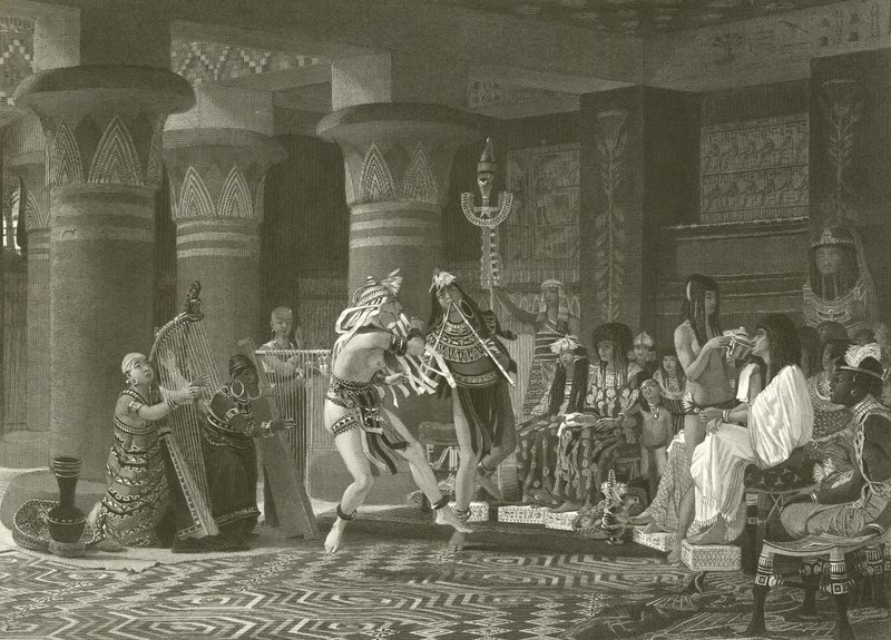 Harrastus muinaisessa Egyptissä tekijältä Lawrence Alma Tadema