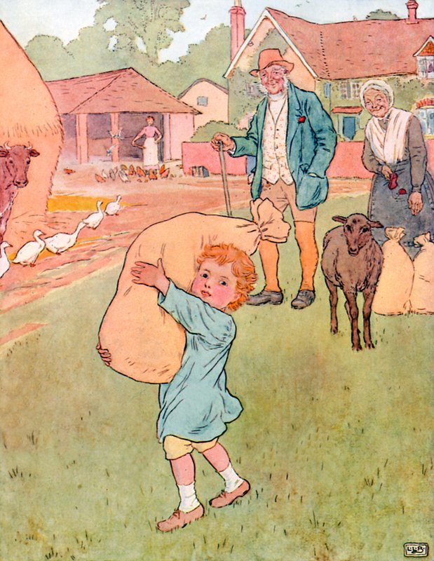 Baa, Baa, musta lammas tekijältä Leonard Leslie Brooke