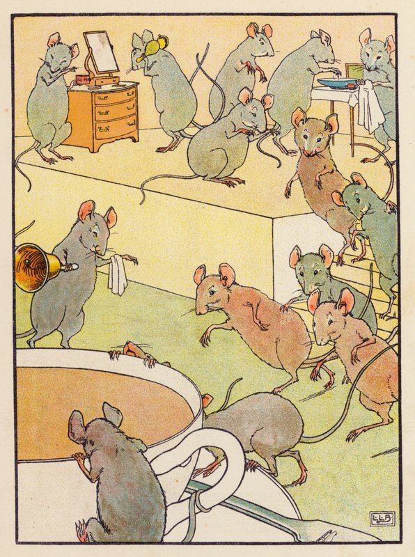 Calico Pie (värilitro) tekijältä Leonard Leslie Brooke