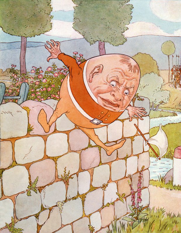 Humpty Dumpty tekijältä Leonard Leslie Brooke