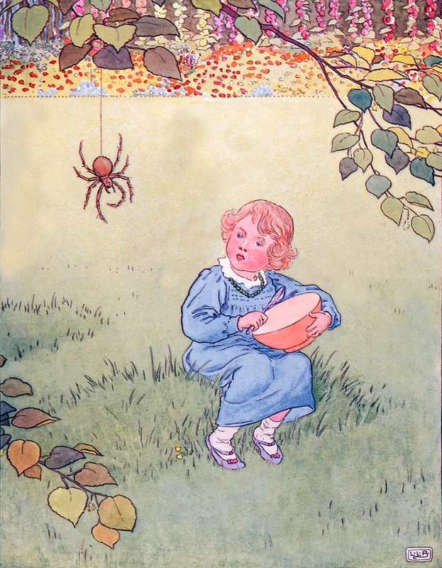 Pikku neiti Muffet tekijältä Leonard Leslie Brooke