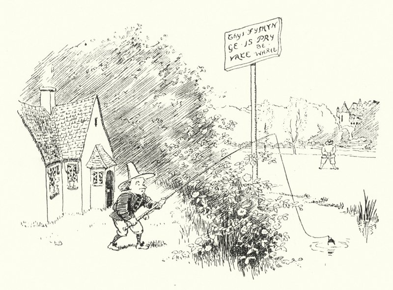 Little Tommy Tittle Mouse (kaiverrus) tekijältä Leonard Leslie Brooke