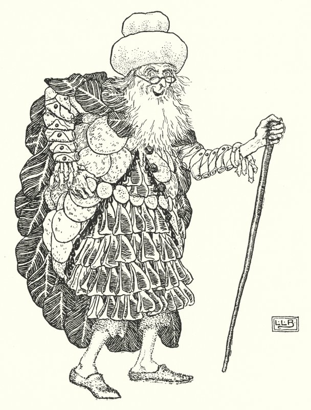 Uudet vaatteet (litho) tekijältä Leonard Leslie Brooke