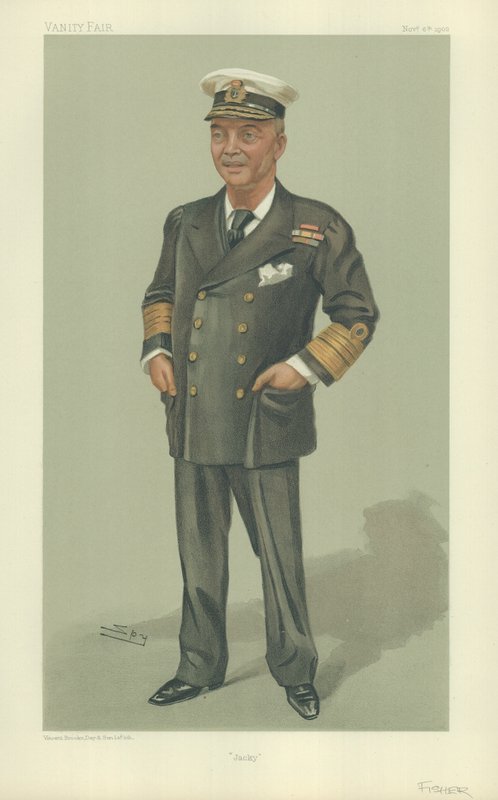Amiraali Sir John Arbuthnot Fisher tekijältä Leslie Matthew Ward
