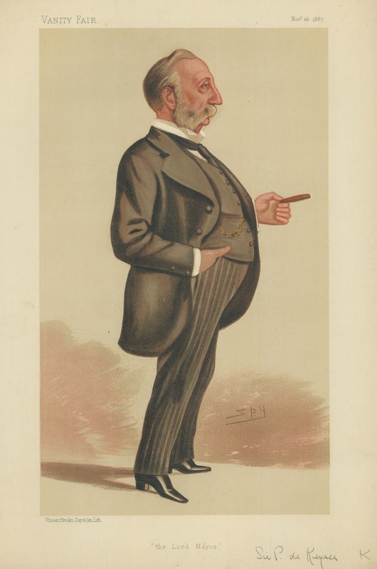 Alderman The Right Hon Polydore de Keyser (kaupunginvaltuutettu) tekijältä Leslie Matthew Ward