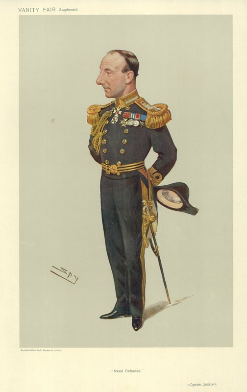 Kapteeni John Rushworth Jellicoe tekijältä Leslie Matthew Ward