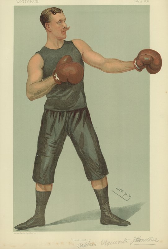Kapteeni Walter Edgeworth-Johnstone tekijältä Leslie Matthew Ward