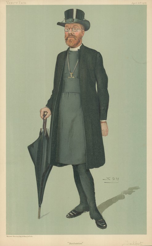 Edward Talbot, Rochesterin piispa, Rochester, 21. huhtikuuta 1904, Vanity Fair -sarjakuva tekijältä Leslie Matthew Ward