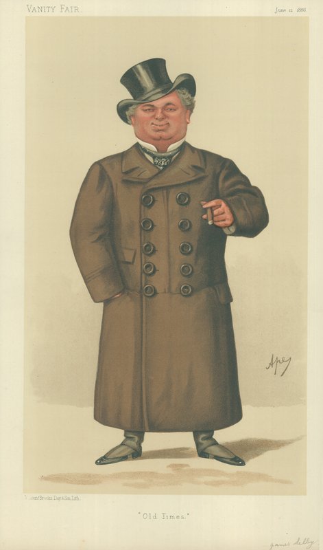 James Selby, Old Times, 12. kesäkuuta 1886, Vanity Fair -sarjakuva tekijältä Leslie Matthew Ward